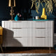 Lille - 6 Drawer Wide Chest High Gloss Finish