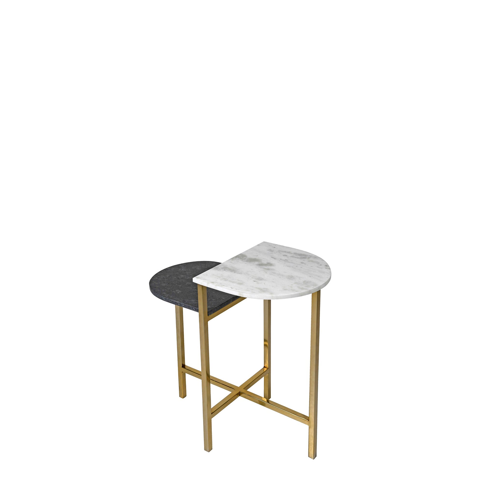 Alderney - Side Table With Marble Top