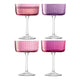 LSA Gems Garnet - Box of 4 Champagne/Cocktail Glasses