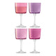 LSA Gems Garnet - Box of 4 Wine Glasss
