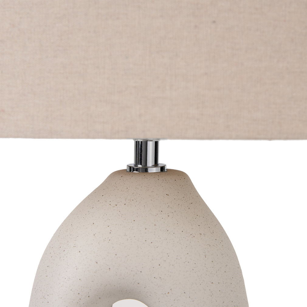 Lala Organic Cream Table Lamp