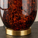 Lamya Tortoise Shell Glass Table Lamp