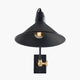 Calie - Cone Black Wall Light