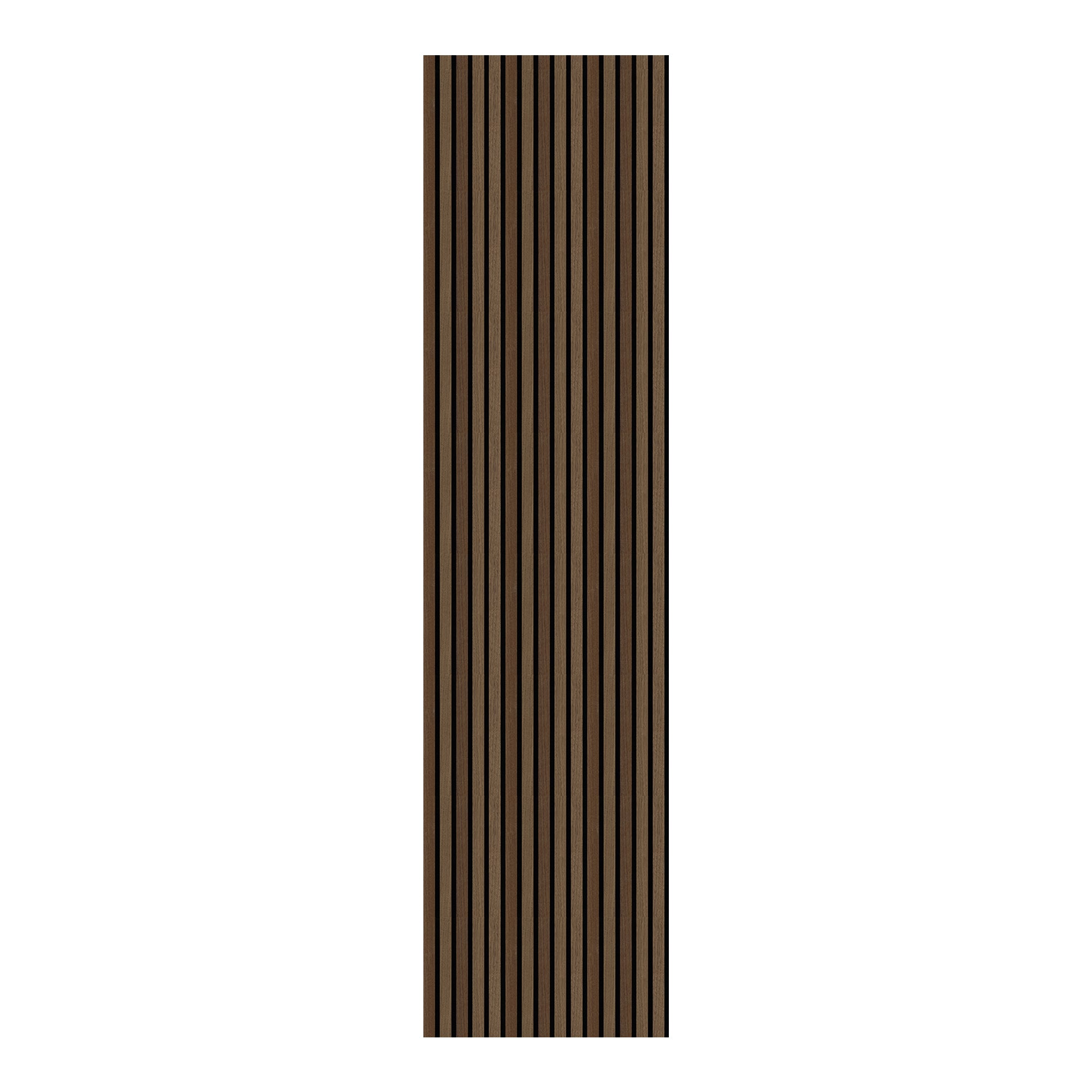 Decorative Acoustic Slat Wall Panel - Walnut