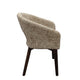 Turin - Dining Chair In Light Brown Fabric