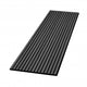 Decorative Acoustic Slat Wall Panel - Dark Grey