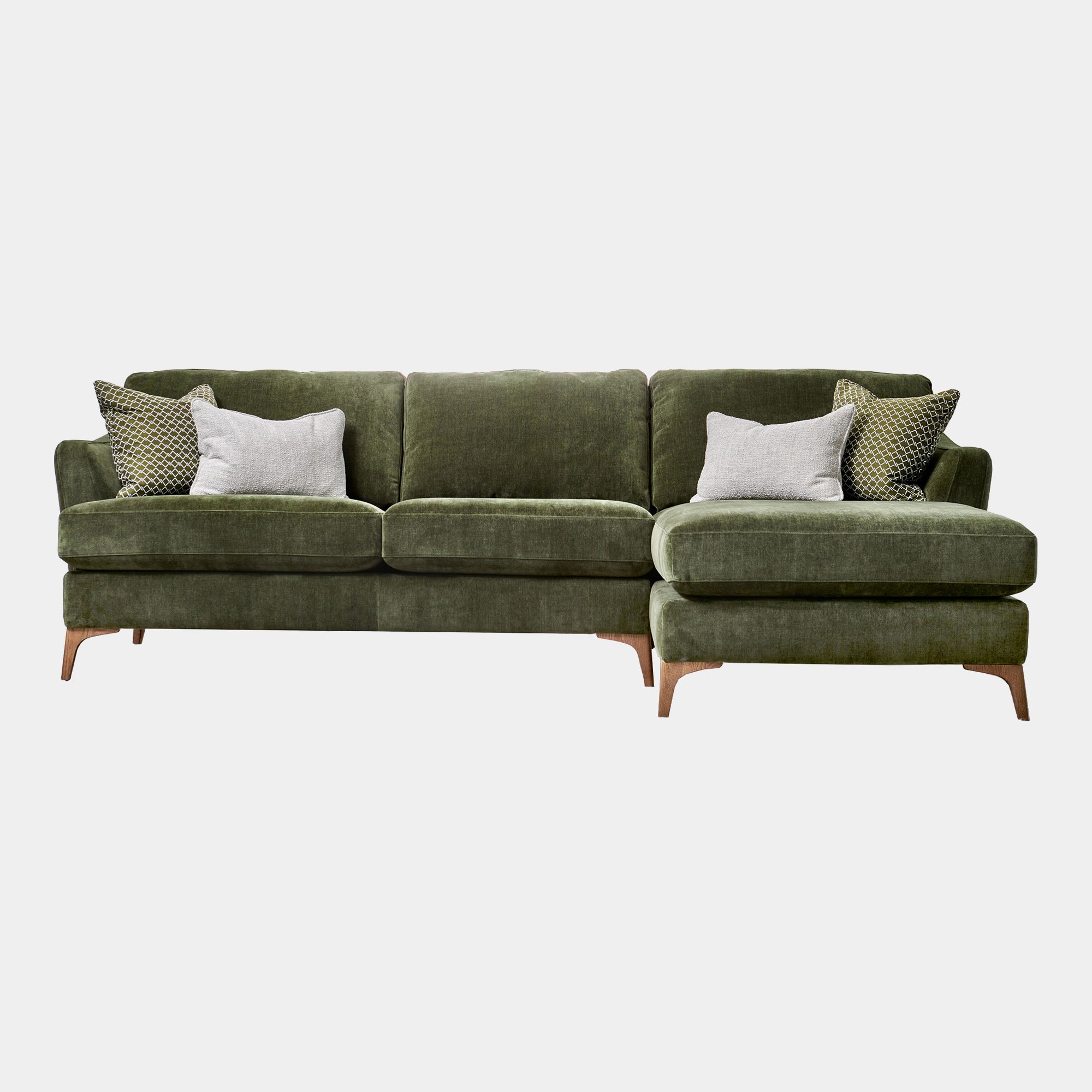 Mason - 3 Seat RHF Chaise Sofa In Fabric