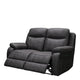 2  Seat Loveseat Power Recliner & Headrest In Fabric 27514+2193PU5W With USB Buttons