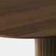 180cm Oval Dining Table In Smoked Oak Finish