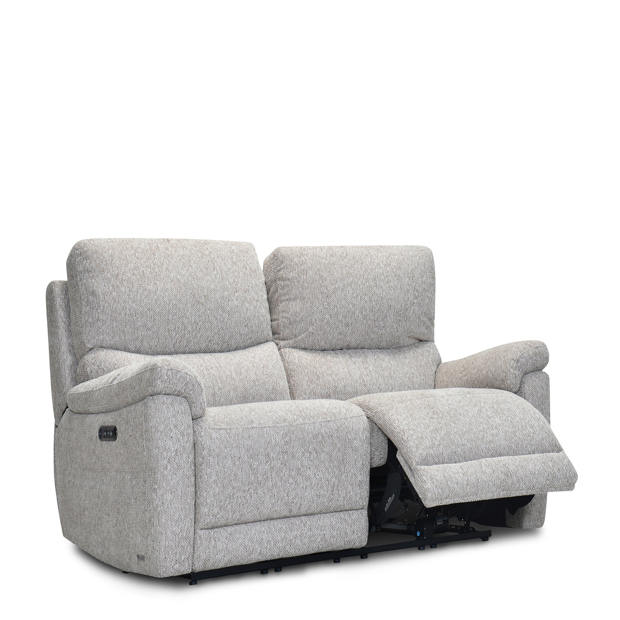 2 Seat Sofa With Power Recliners In Fabric BSF30