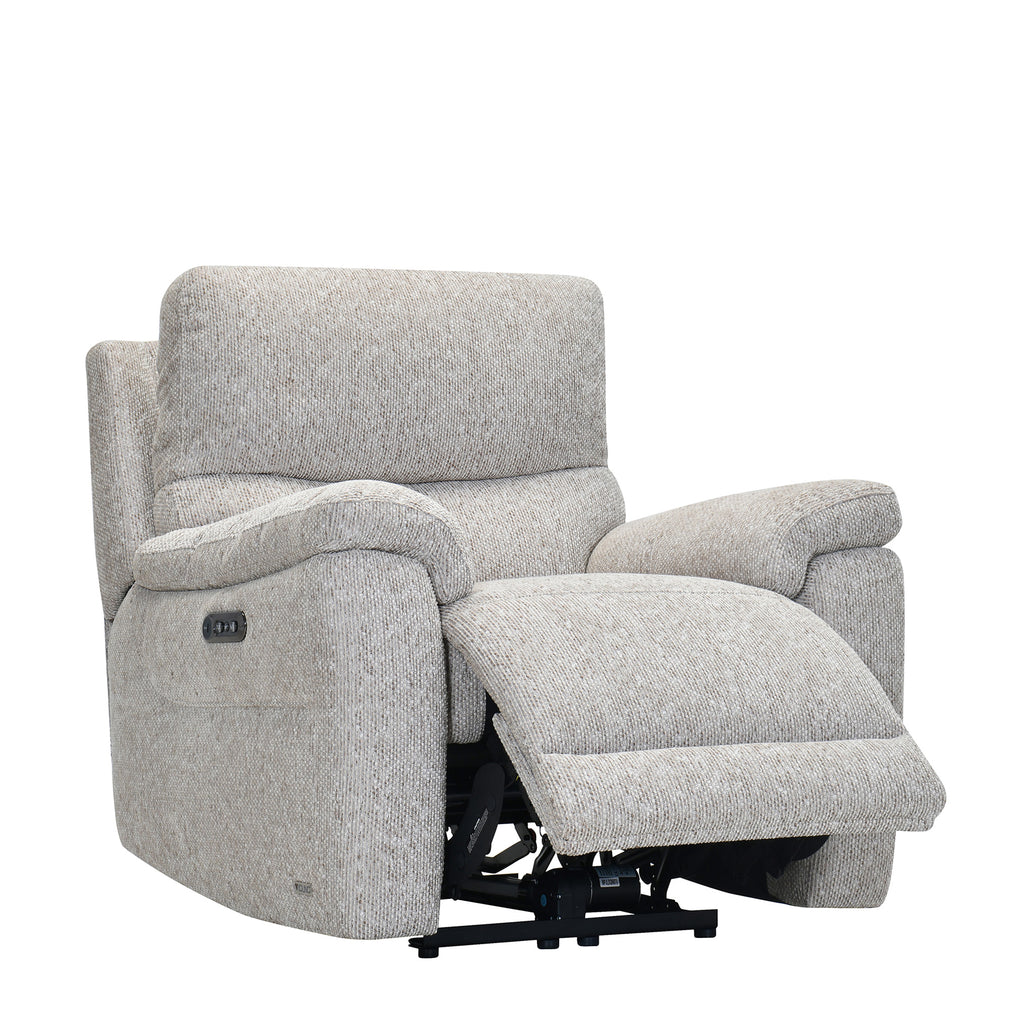 Aston - Power Recliner Chair In Fabric