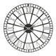 Monochrome Skeleton Wall Clock