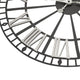 Monochrome Skeleton Wall Clock