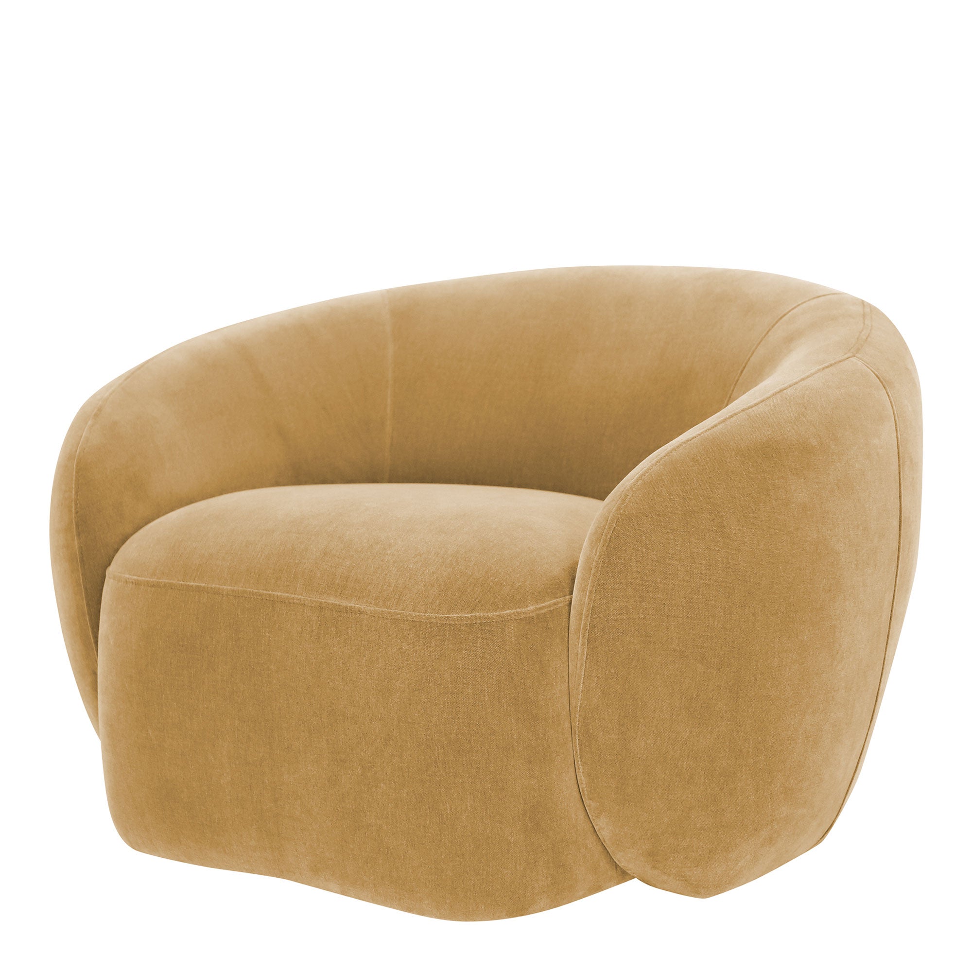 Swivel Tub Chair In Fabric London 28A