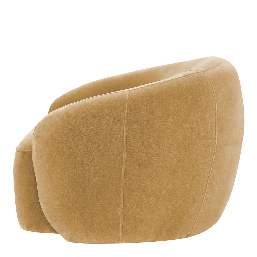 Swivel Tub Chair In Fabric London 28A