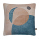 Mid Century Cushion Blue 45x45cm