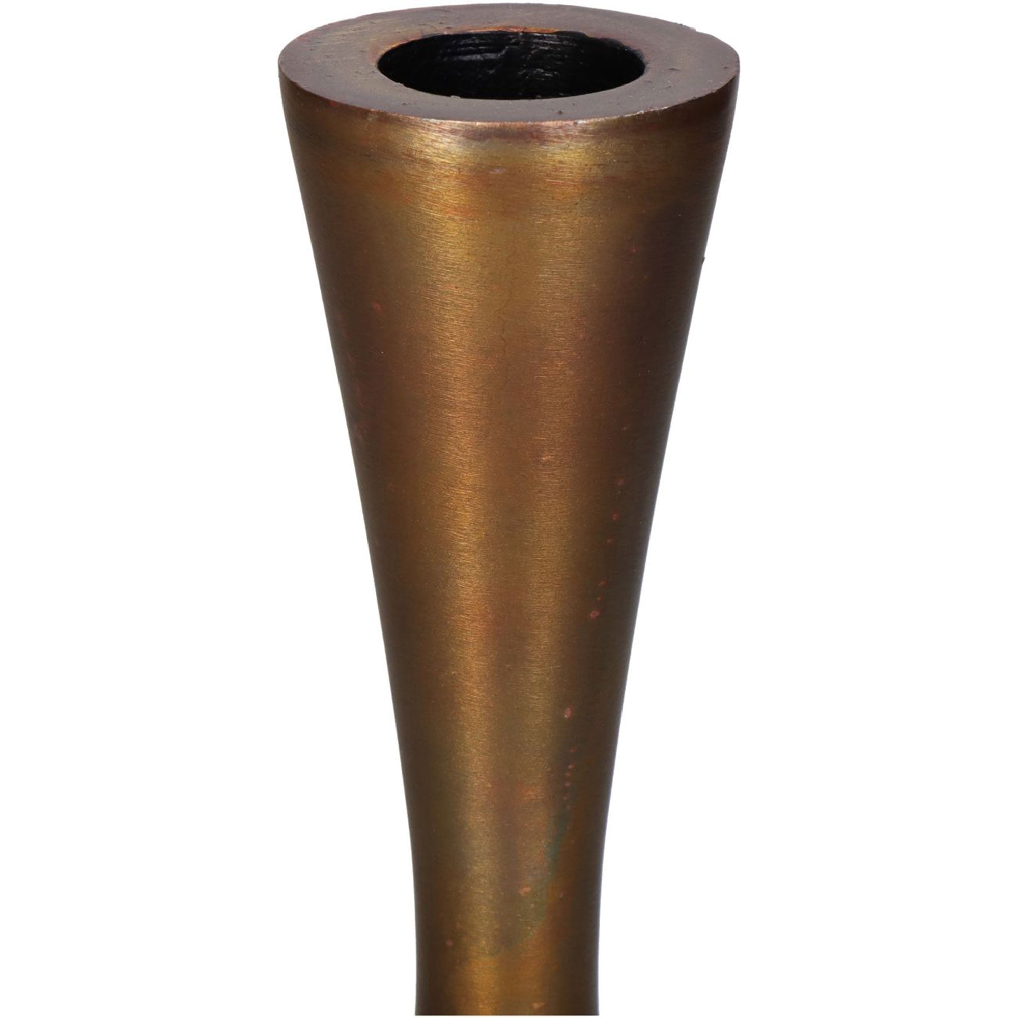 Danna - Copper Effect Candle Stick