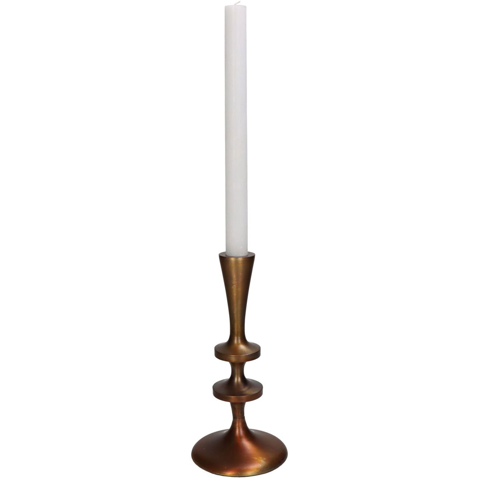 Danna - Copper Effect Candle Stick