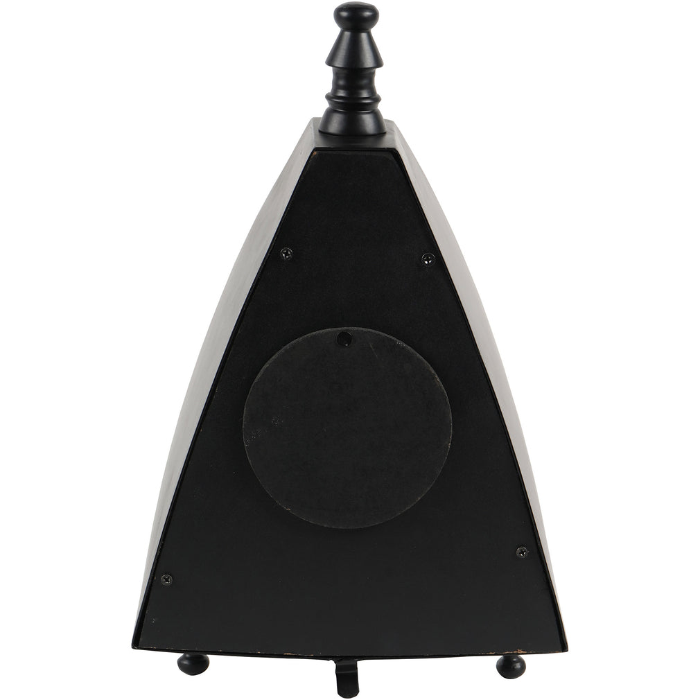 Pyramid - Black Mantel Clock