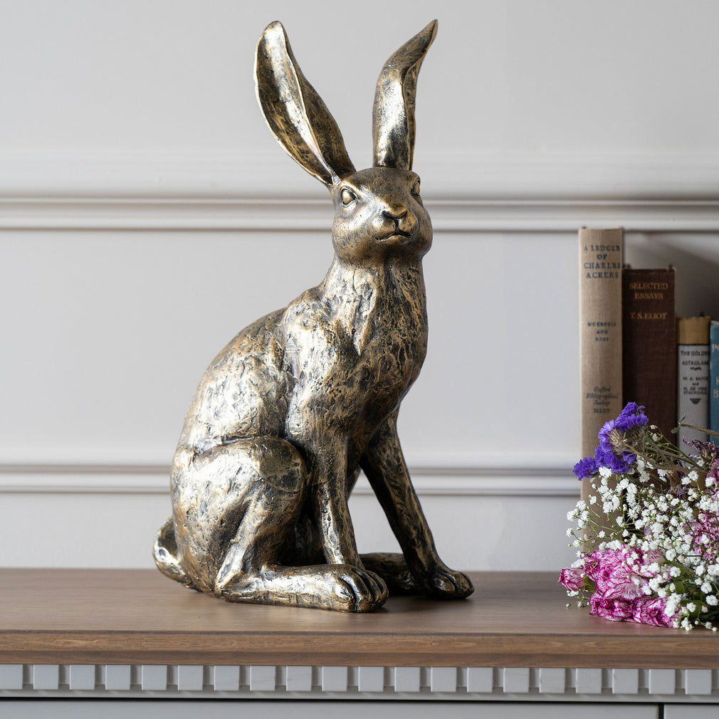 Laura Ashley - Sitting Hare Sculpture