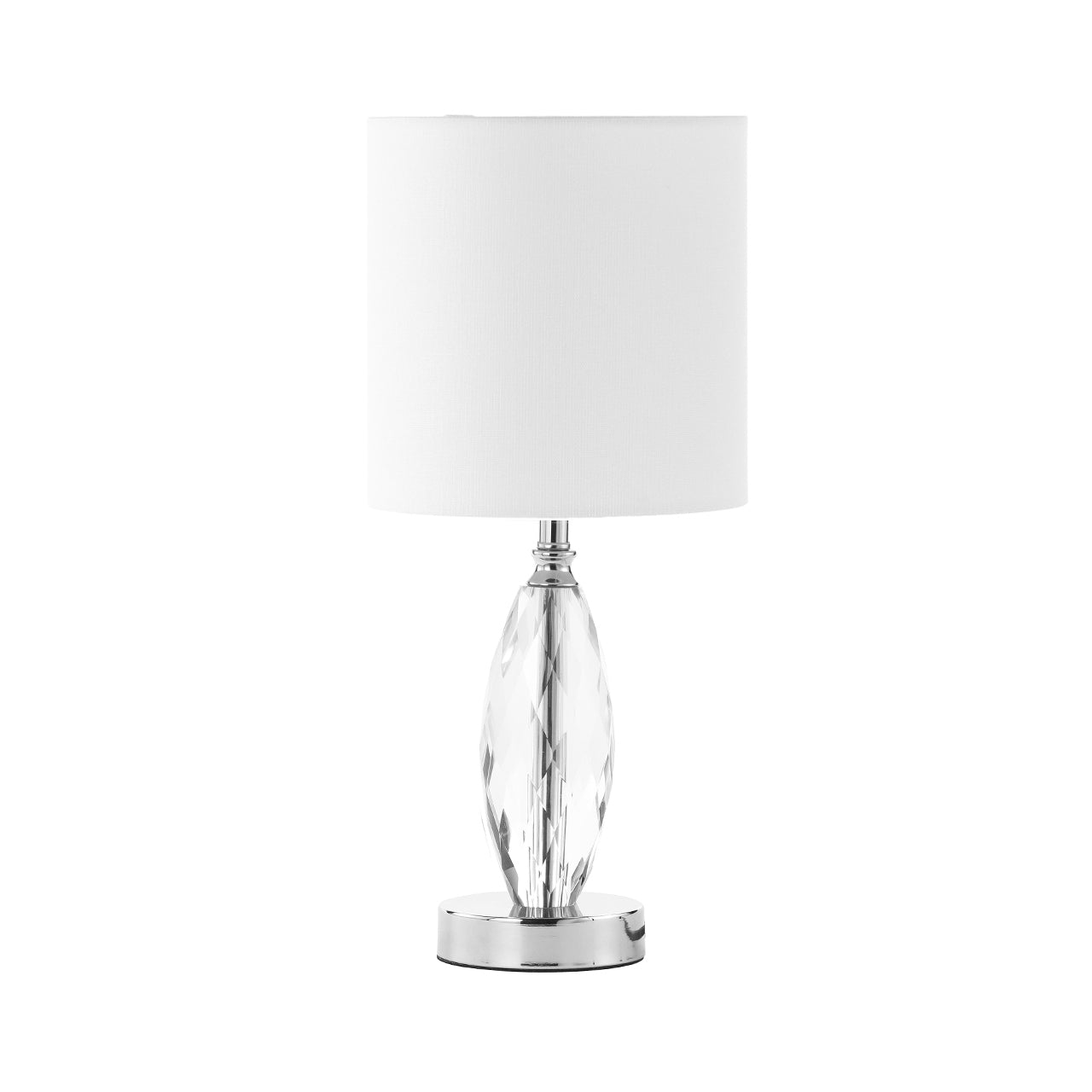 Crystal - White Table Lamp