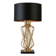 Brim - Black Table Lamp