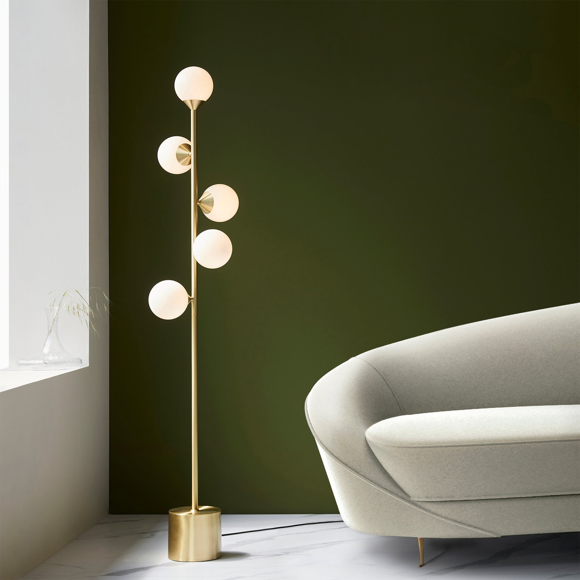 Ringo - Gold Floor Lamp