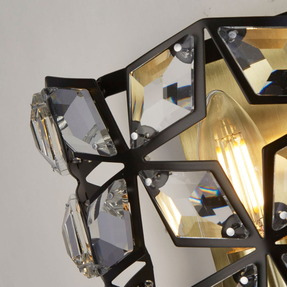 Reeva - Crystal Wall Light