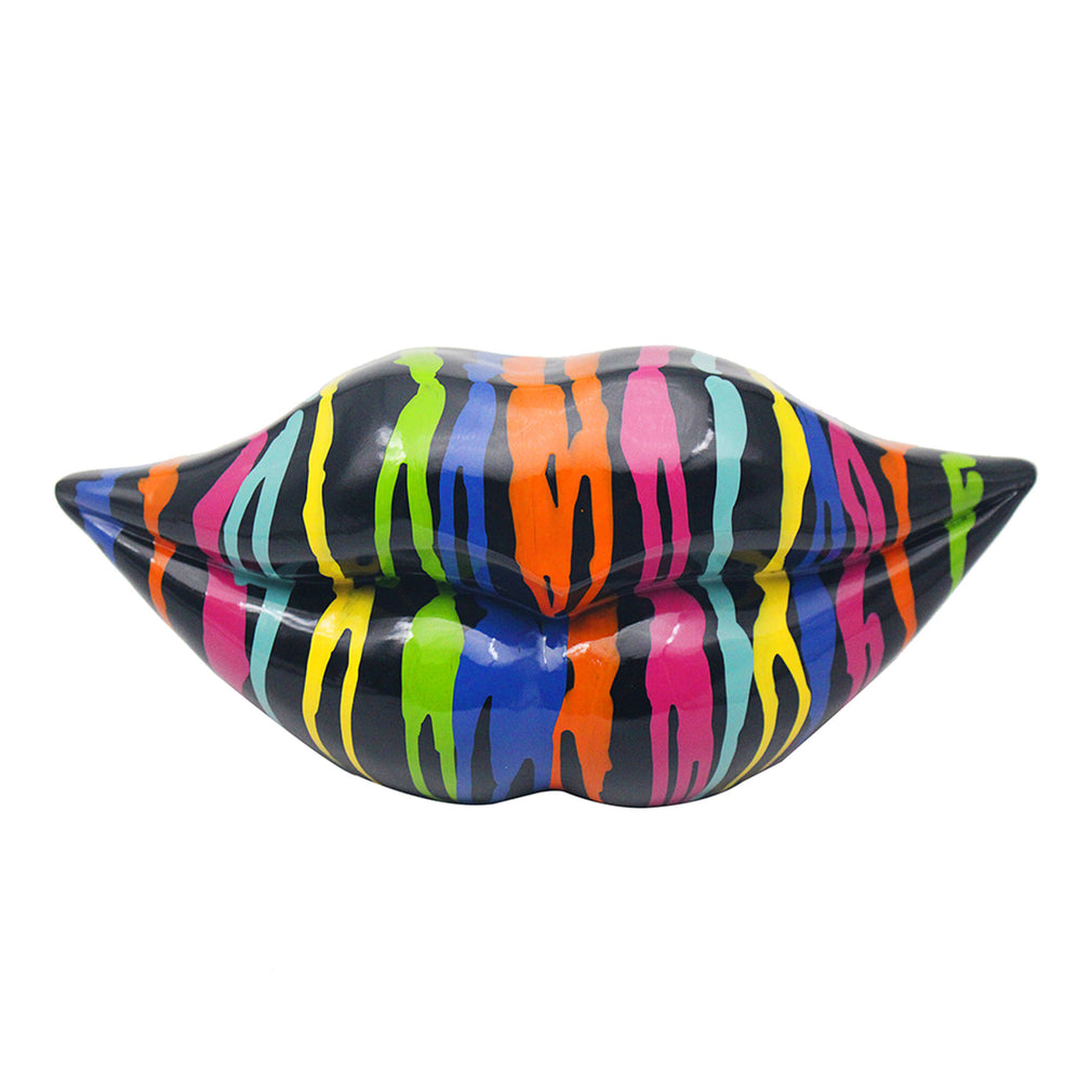Drip Art - Katy Lips Rainbow