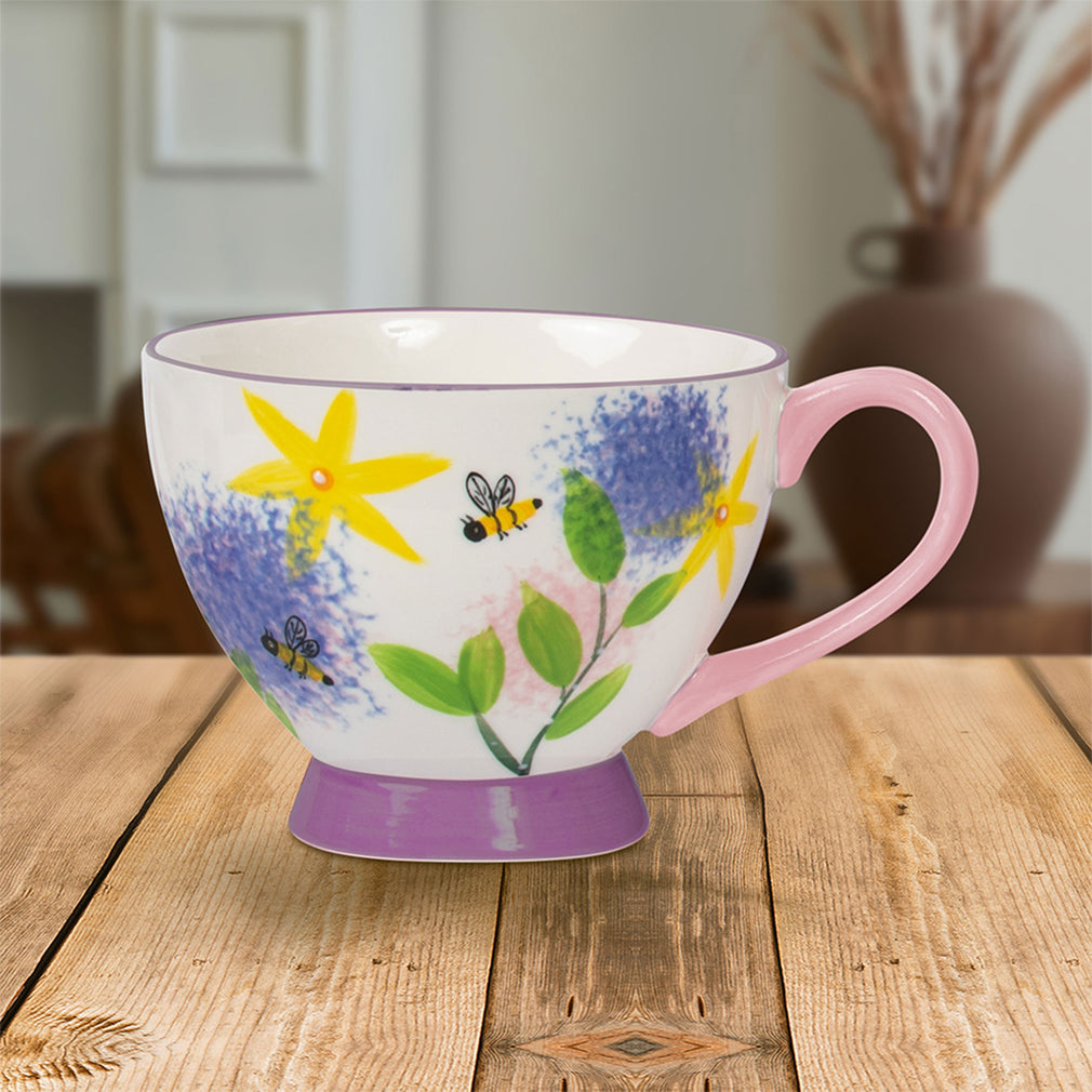 Bloom - Alliums Footed Mug