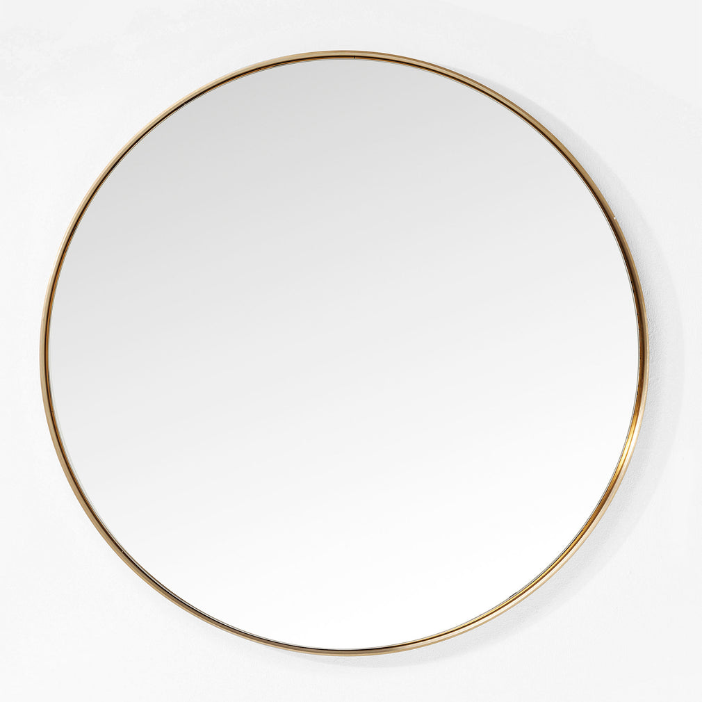 Coin Curve - Round Mirror
