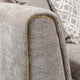 Adele - 3 Seat RHF Chaise Sofa & Loafer Footstool In Fabric