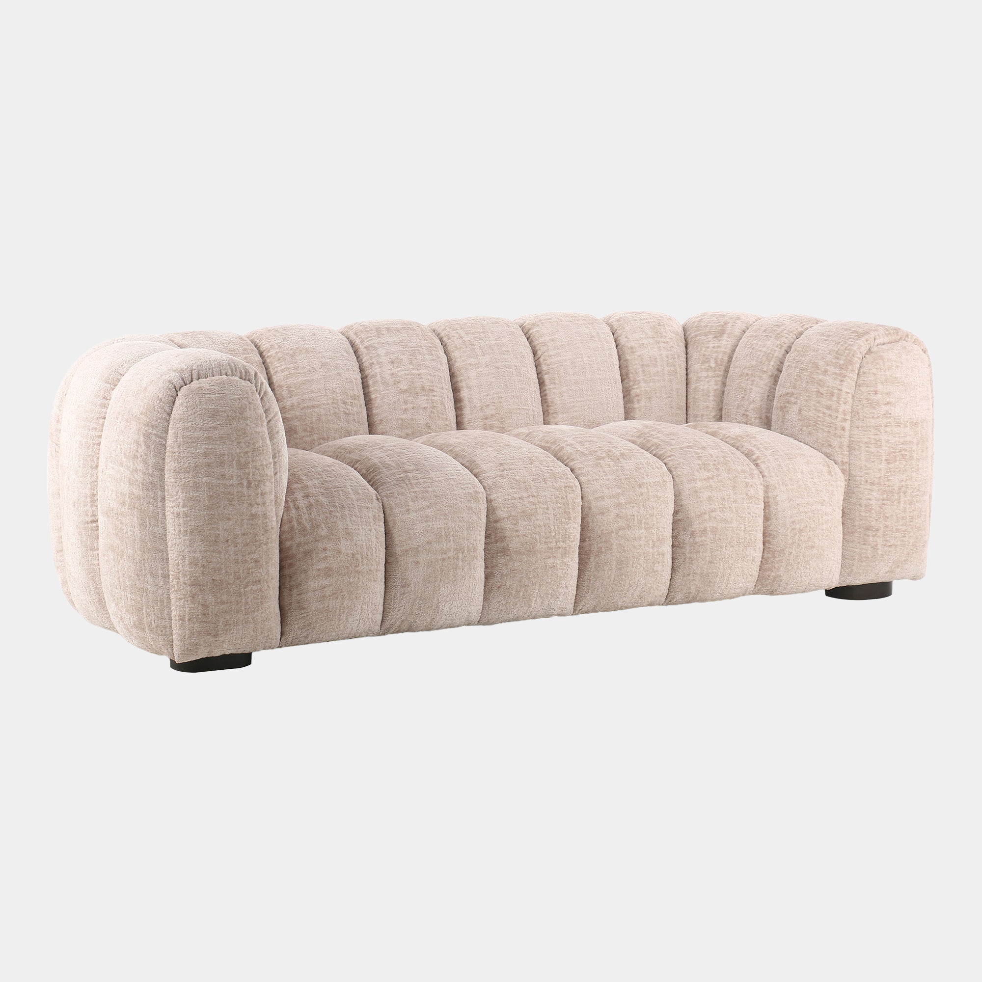 Cloud - Large Sofa In Fabric Ombra Sand