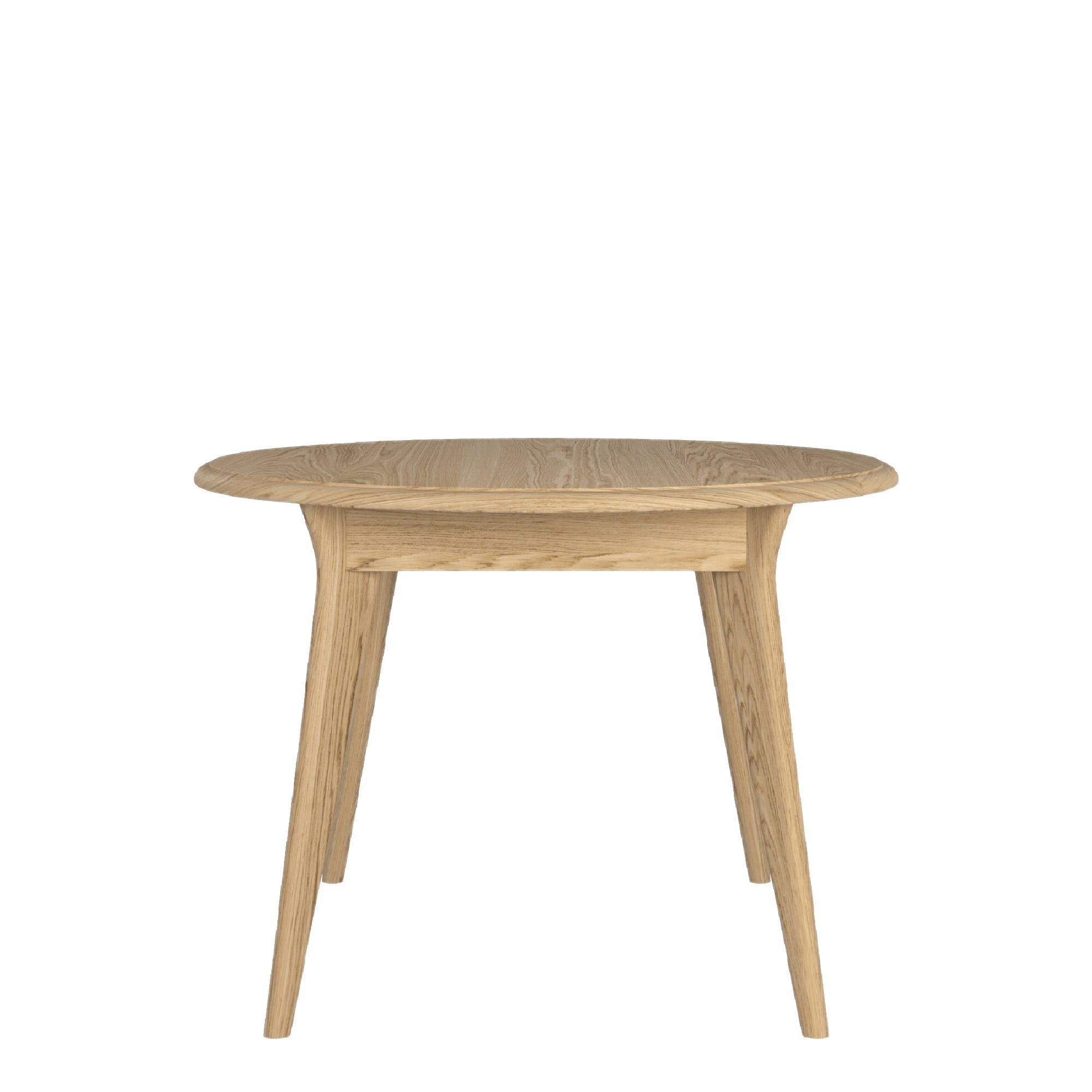 Round Compact Extending Dining Table (105-140cm)