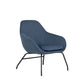 Accent Chair In Fabric Navy (Assmebly Required)