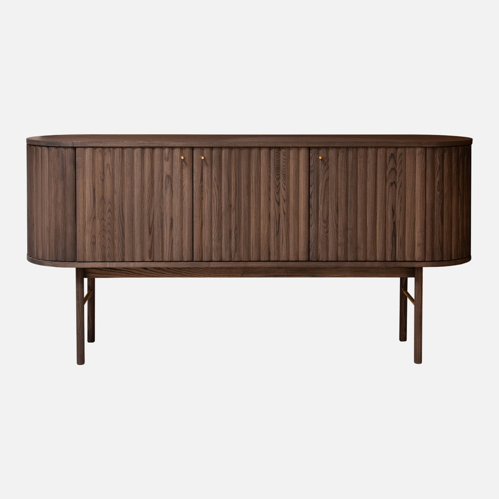 Thoren - 3 Door Sideboard With Wooden Legs