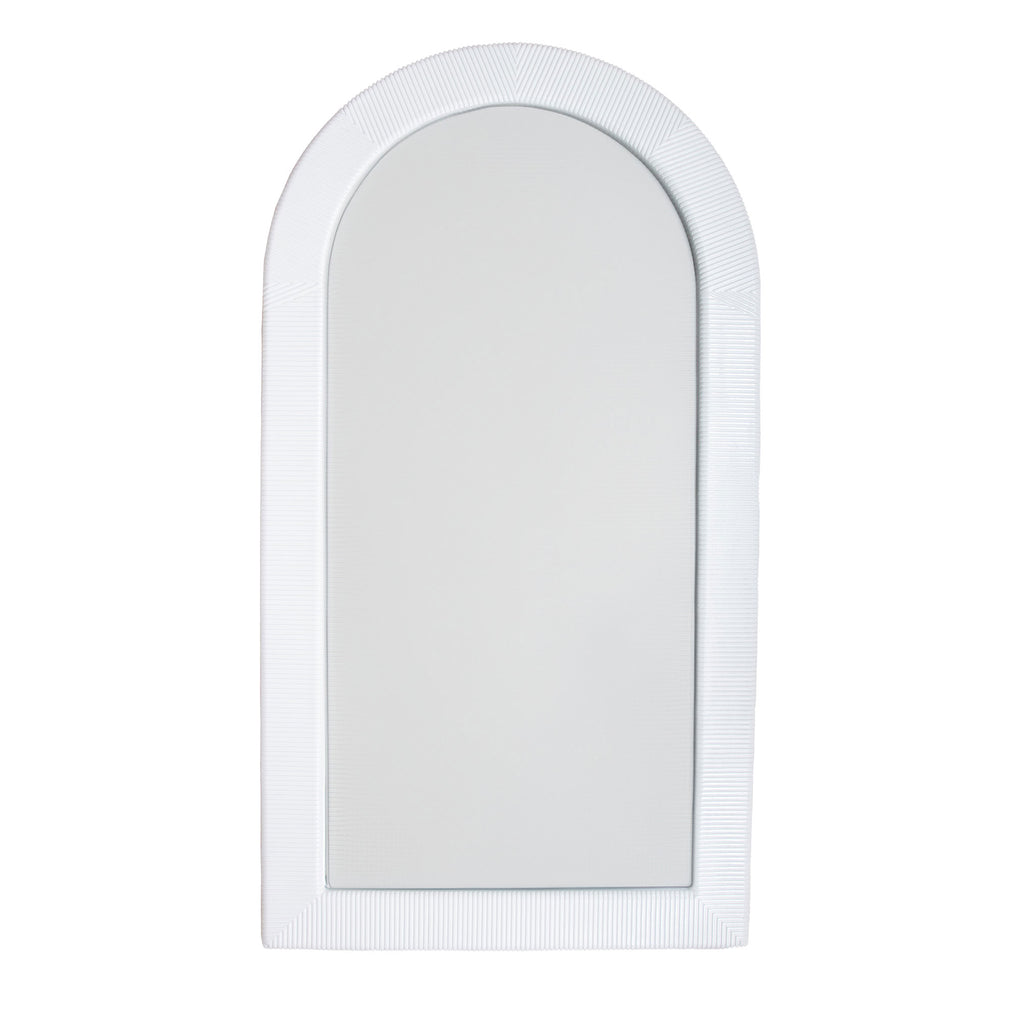 Moore - White Arch Mirror