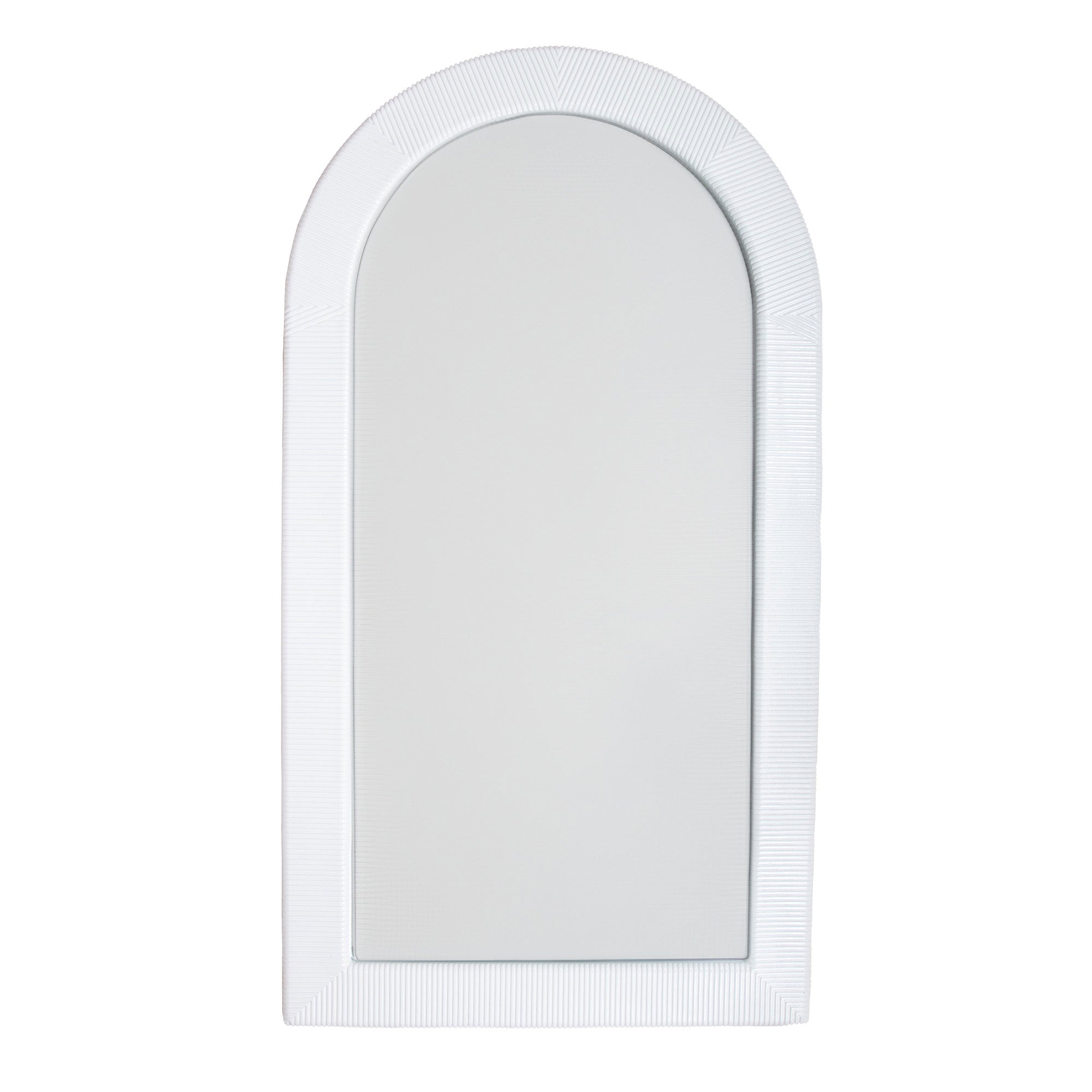 Moore - White Arch Mirror