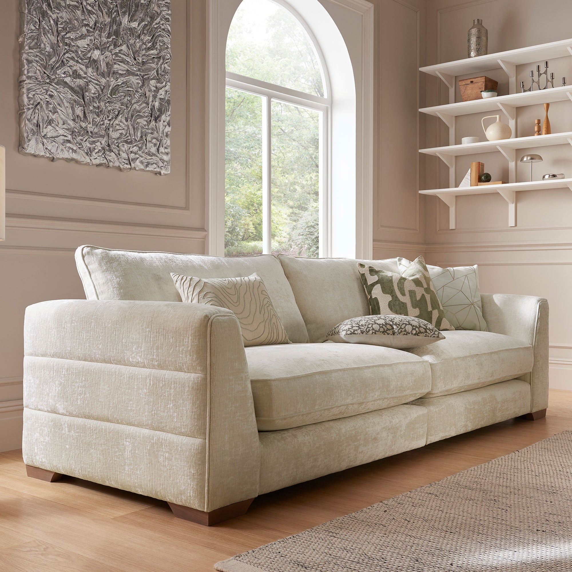 Extra Large Split Sofa In Fabric Grade C