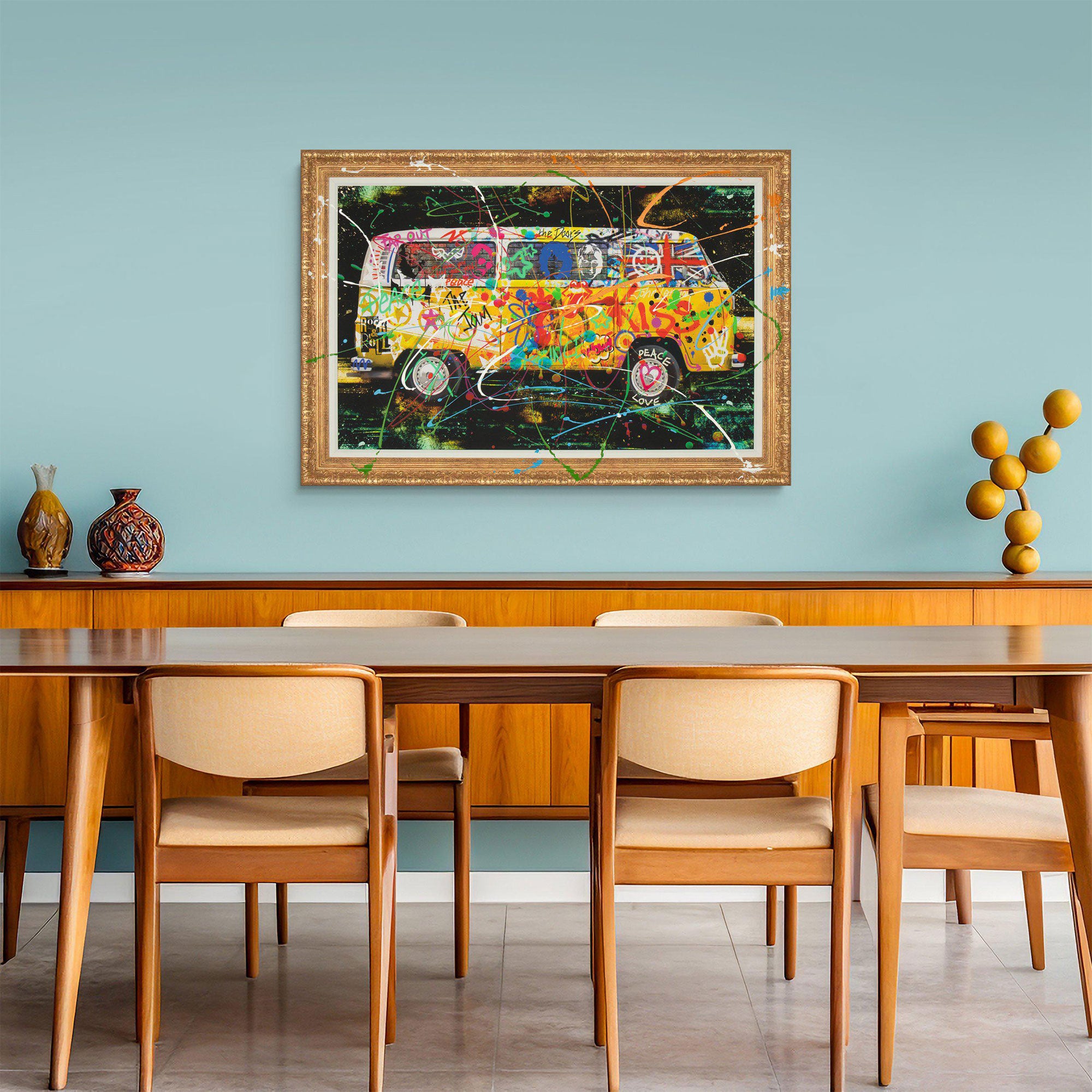 Graffiti Art Tour - Framed Print By Sabrina Roscino