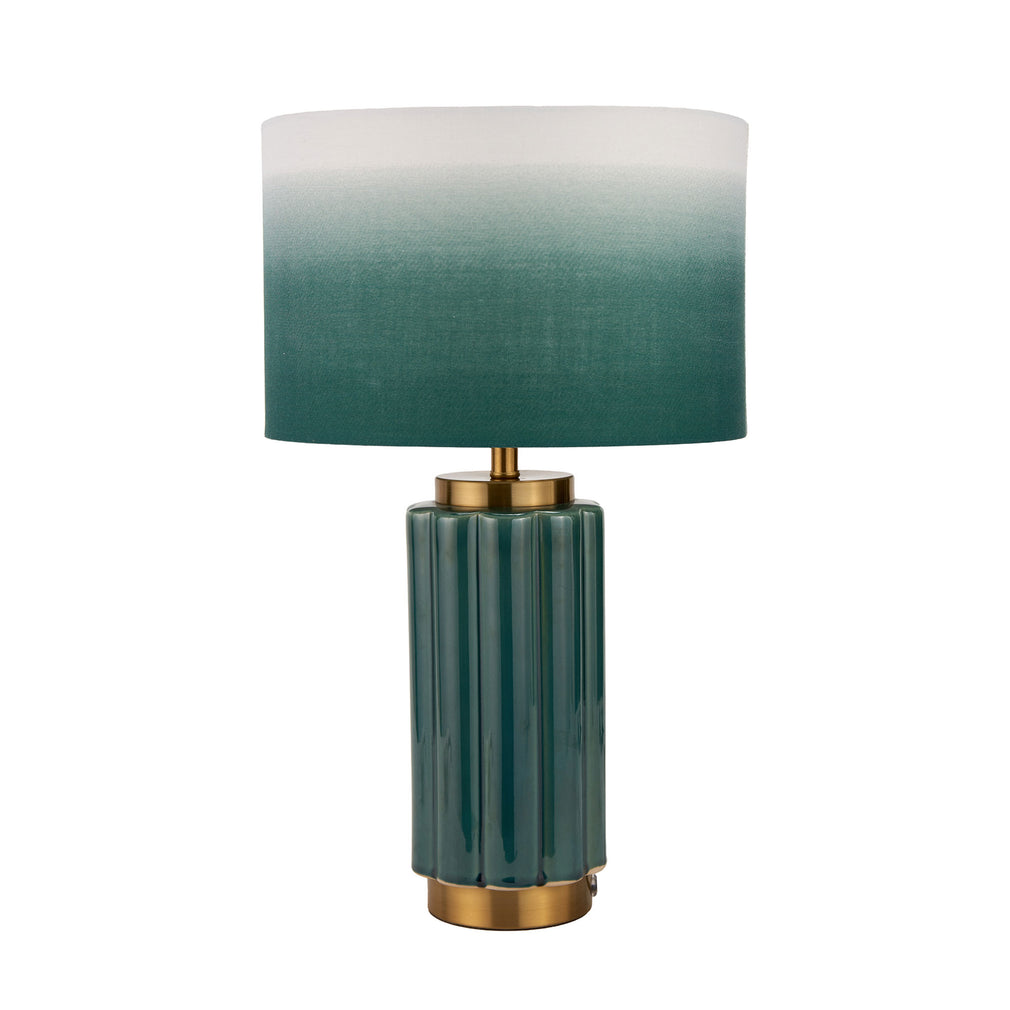 Lush Green Table Lamp