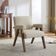 Kate - Accent Chair In Fabric Hessian