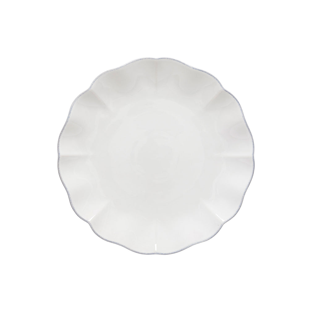 Rosa - White Dinner Plate