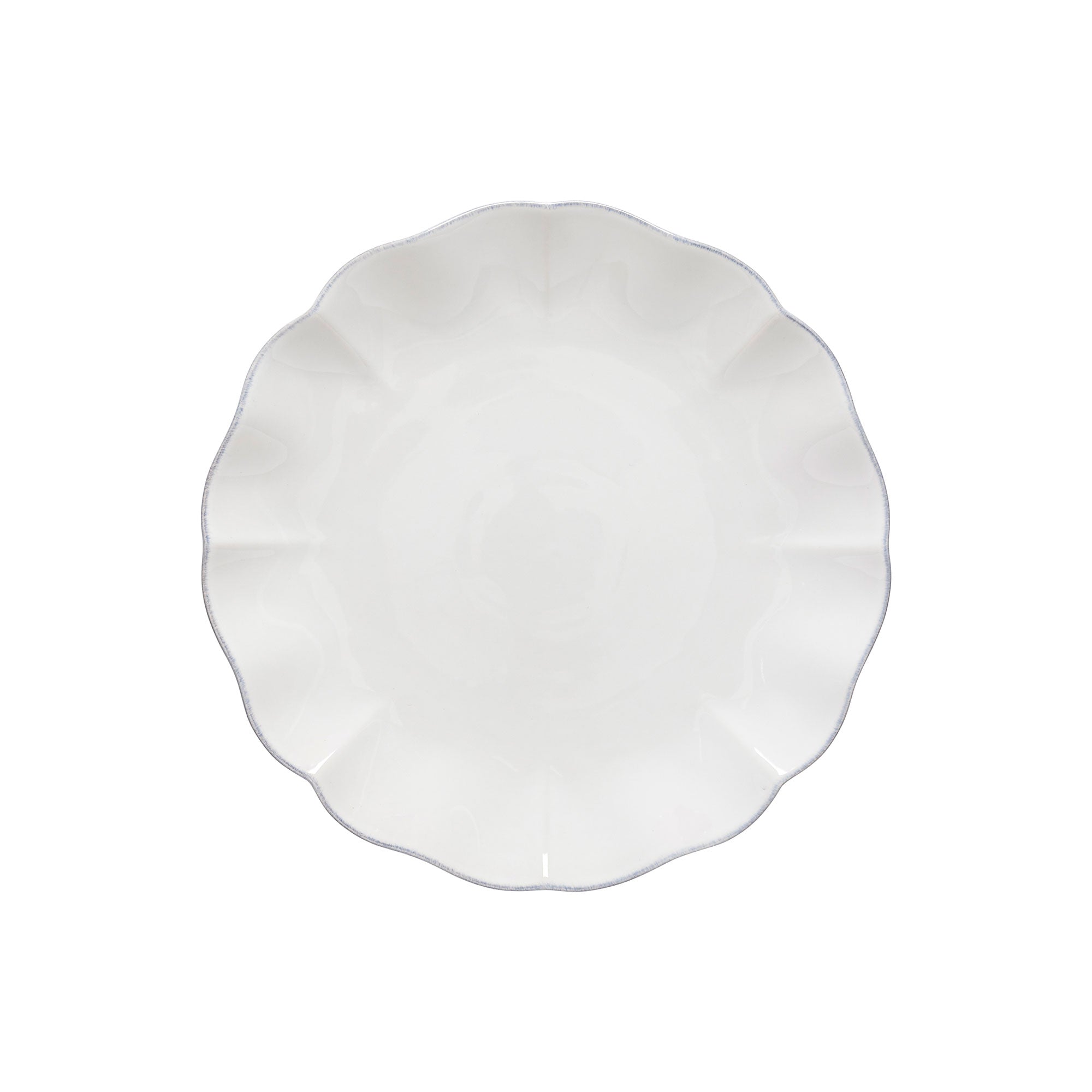 Rosa - White Dinner Plate