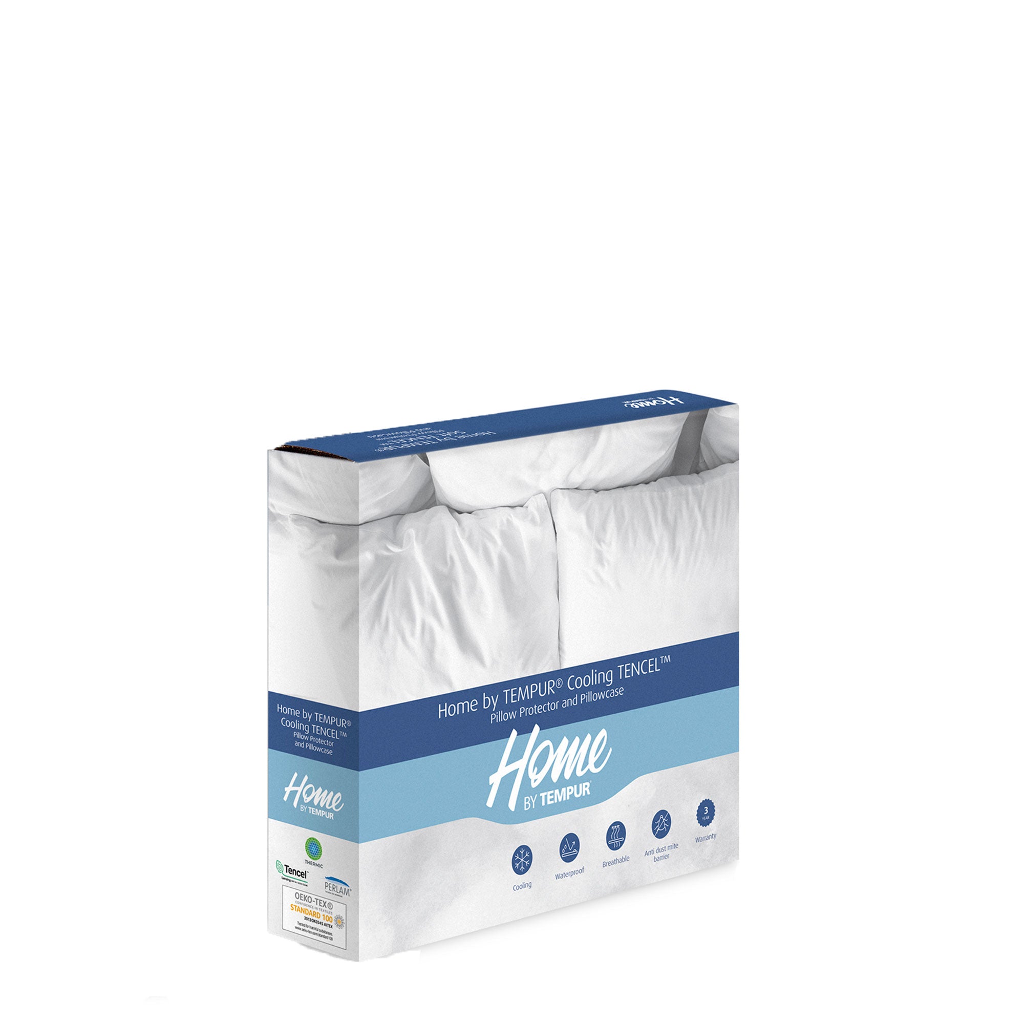 Tempur - Cooling TENCEL Pillow Protector & Pillowcase