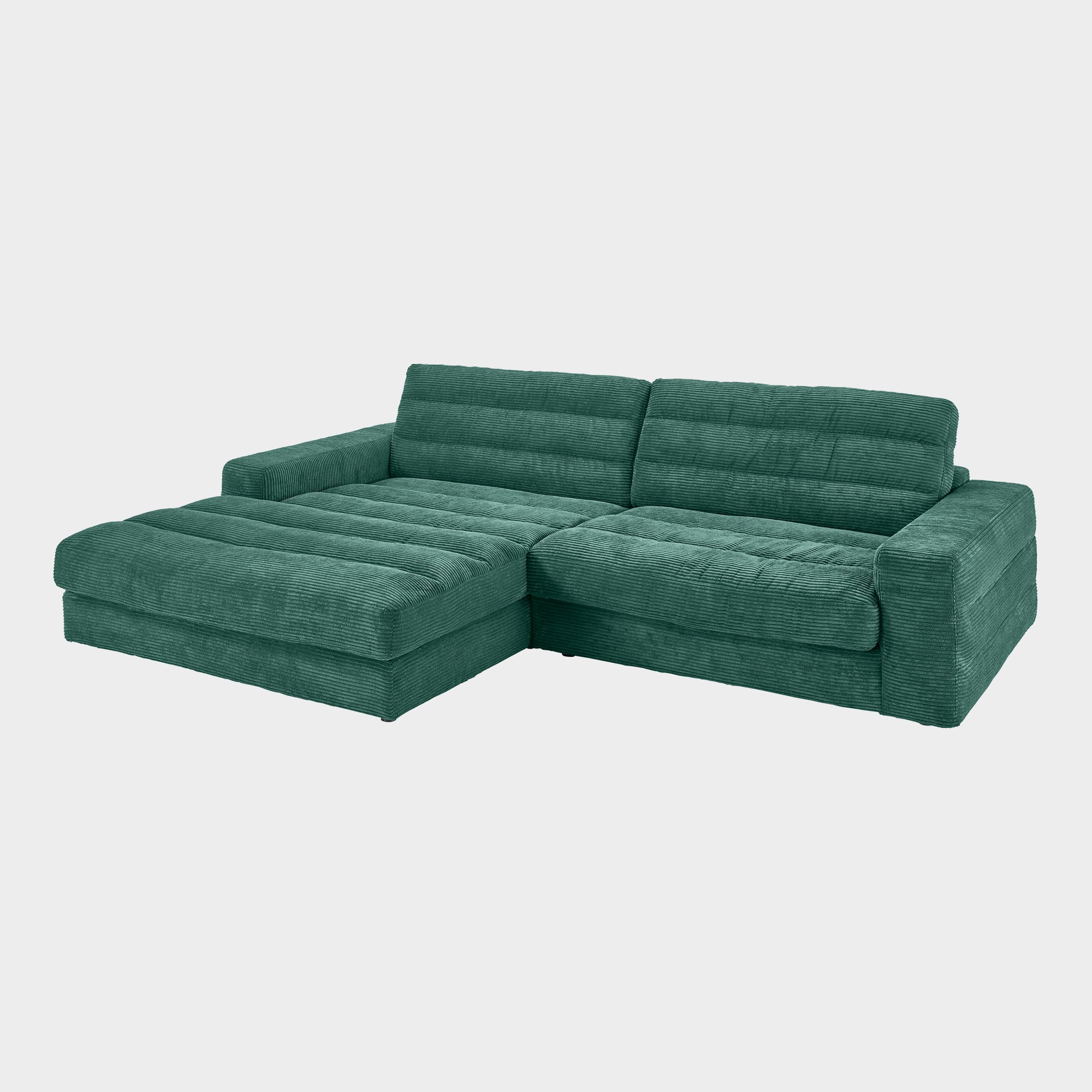 Plaza - Small Sofa With LHF Chaise In Fabric