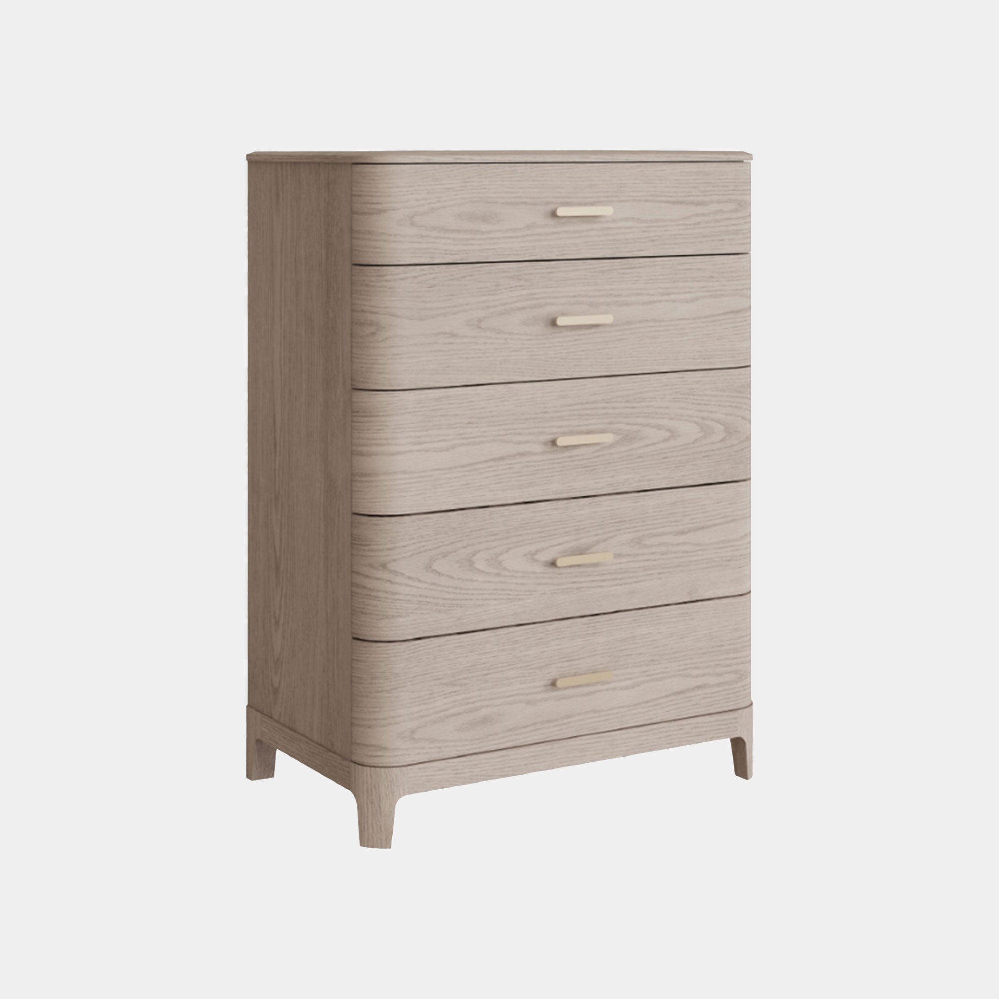 Josephine - Tall 5 Drawer Chest In Parisian Cream