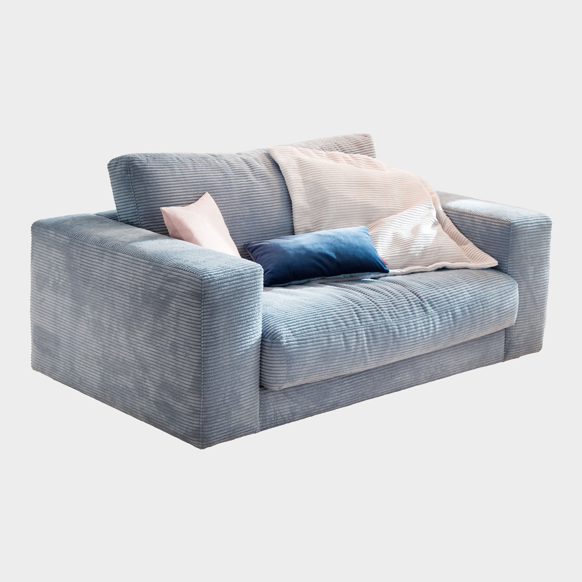 Domino - 1.5 Seat Medium Sofa In Fabric