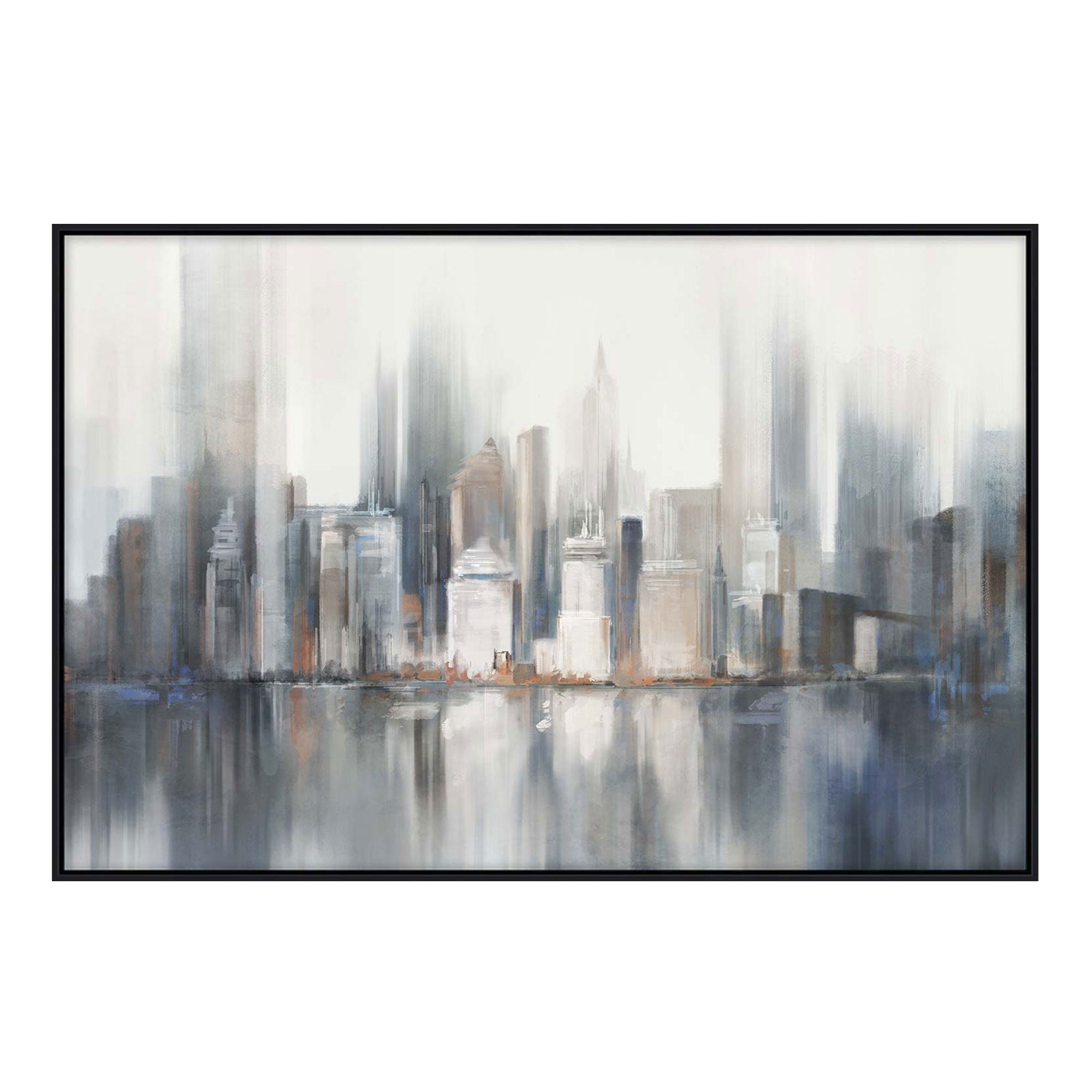 Metropolis - Framed Canvas