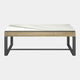 Capri - Coffee Table Gloss White Ceramic